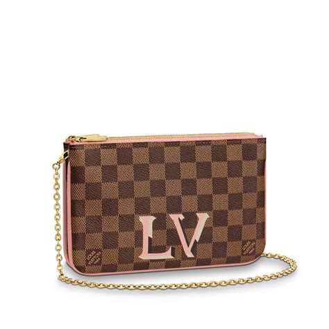 vuitton double zip pochette.